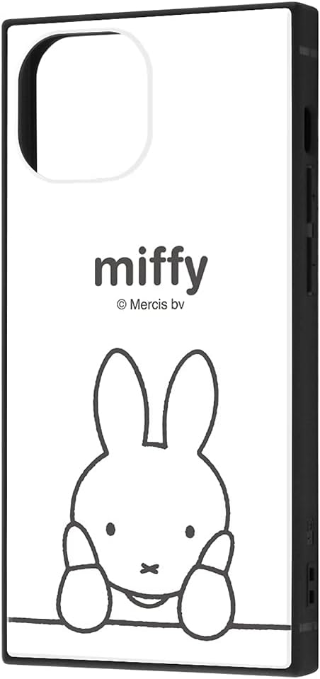 Inglem iPhone 13 Mini/iPhone 12 Mini Case, Shockproof, Cover, KAKU Miffy Thinking_1