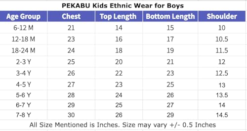 Image of Boys Dhoti Kurta Set for Kids - Cotton Kurta and Elastic Waist Dhoti - Traditional Dress