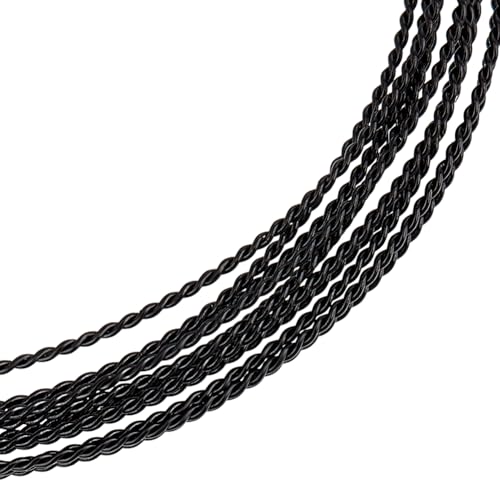 Fil à bijoux noir de calibre 20 parfait pour sublimer vos loisirs créatifs
