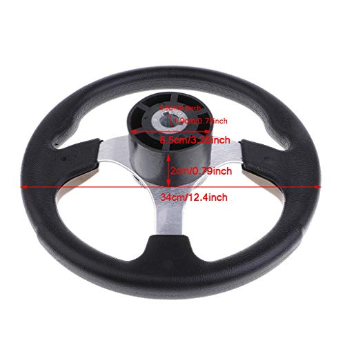 Buying Guide Godfrey Pontoon Boat Steering Wheel 260638 13 1/2 Inch