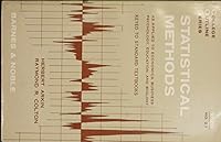 Statistical methods: As applied to economics, business, psychology, education, and biology, B0007H0NPS Book Cover
