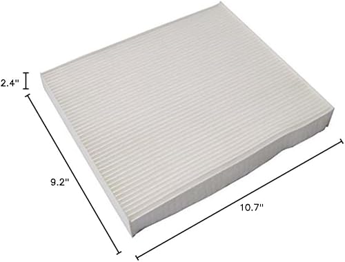 Miniatura 4 de ECOGARD Filtro de aire de cabina XC36157 Premium para Hyundai Santa Fe 2009-2012, Sonata 2009-2010, Azera 2009-2011, Entourage 2009-2010