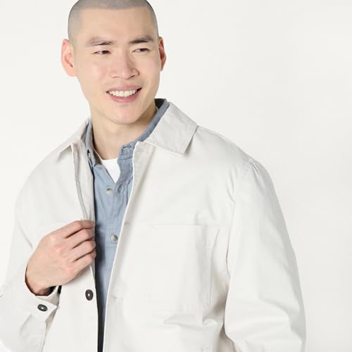 Image of Amazon Essentials Men's Relaxed-Fit Stretch Cotton Utility Jacket with Multi Pockets
