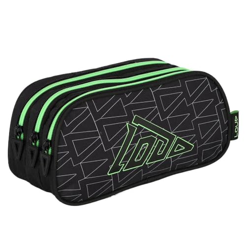 Estojo Escolar 3 divisorias Loud - Liso - Et50245ld - Luxcel