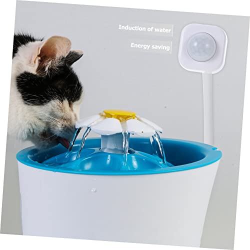 Fuente automática de agua para mascotas Luxshiny USB miniatura 7