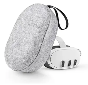 Careflection Carry Bag for Oculus Quest 3 - Anti-Scratch Travel Case with Handstrap for Oculus Quest 3 and Accessories