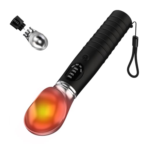 Rechargeable Electric Heated Ice Cream Scoop for Hard Gelato Sorbet, Black - image 1