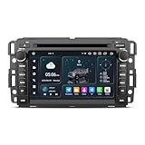 SWTNVIN Car Stereo Radio for GMC Sierra Yukon Chevrolet Buick Chevy Silverado Android 14 DVD Player Double Din 7inch IPS 1280 * 720 QLED Multimedia Radio 4G Navi Support WiFi BT SWC Octa-core 4G+64G