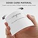 KINGLAKE GARDEN 100PCS Blank Coupon Cards 3.5'' x2'' Redeem Gift Card Coupon Book Gift Voucher Gift Certificates for Him, Her, Mom, Wife, Husband, Business, Spas, Christmas (Black)