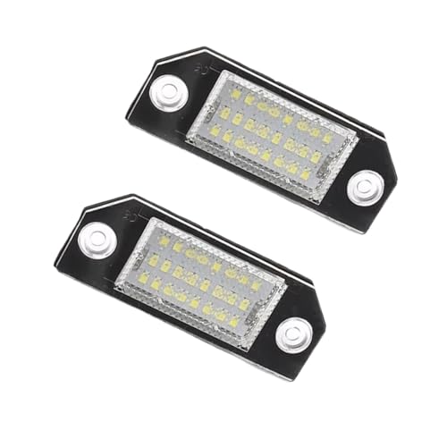 Piloto de matrícula acabado preciso para Ford Focus MK2 luz de coche de alta resistencia