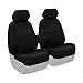 Coverking Custom Fit Front 50/50 Bucket Seat Cover for Select Pontiac Montana Models - Ballistic (Black)