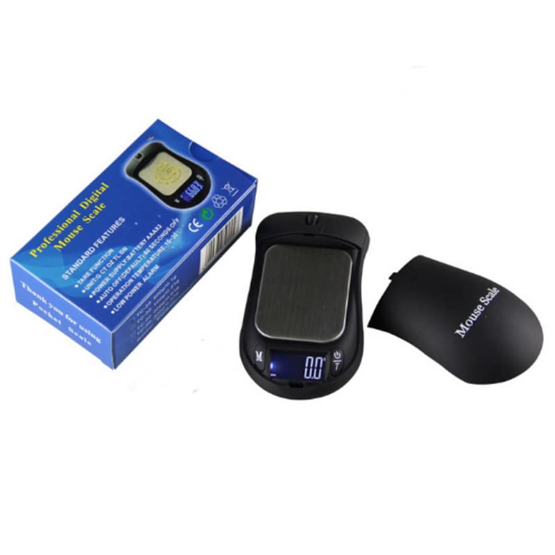 Mini balanza digital de bolsillo portátil 0.01g-500g miniatura 2