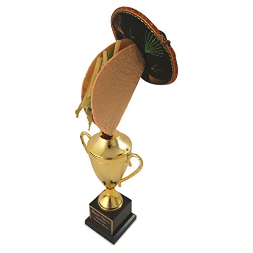 Far Out Awards Taco Trophy Cup Award - Taco Eating Contest Award, Best Taco Trophy, Cinco de Mayo Award, Funny Taco Trophy, Taco Lover Gift, Taco Cook Off Trophies