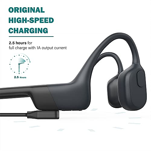 TUSITA Magnetic Charger Compatible with AfterShokz Aeropex, SHOKZ OPENCOMM, OPENRUN PRO, OPENRUN PRO Mini, OPENRUN, OPENRUN Mini - 1M