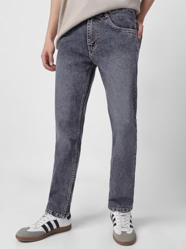 Image of Neostreak Men's Regular Fit Heavy Washed Jeans Stretchable