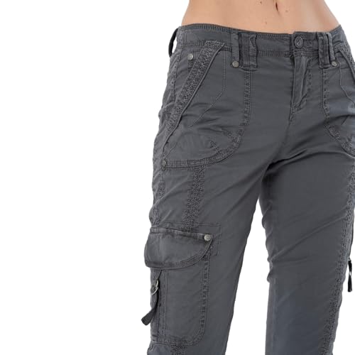 MARRAKECH Harry Stretch Poplin Women's Cargo Pant - Lightweight Cotton Utility Pants with Functional Pockets and Straight Leg4