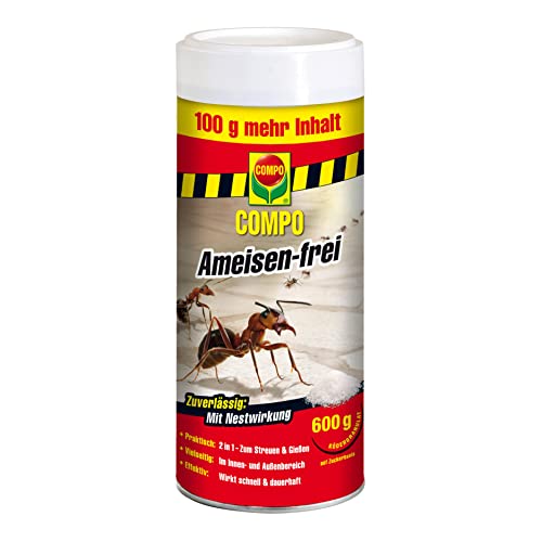 COMPO Ant Free Dust Free Bait Granules with Nest Effect Ant Poison 600g