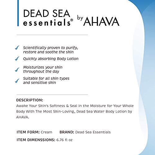 Dead Sea Essentials 84013066 Hydrating Body Lotion thumb #4