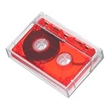 NOLITOY Leere Kassetten Leerband Durchsichtiges Leeres Kassettenband Für Musik Und Sprachaufnahmen Für Aufnahmen Und Wiedergabe Für Diy Projekte