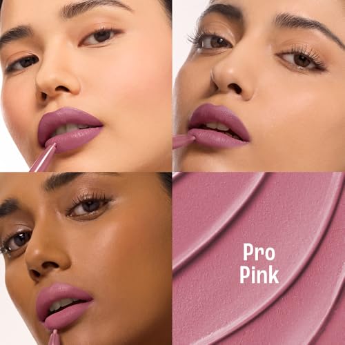 Image of Lakme 9to5 Hya Beach Edit, Lipstick + Liner Duo, Pro Pink, Infused with Hyaluronic Acid, Vitamin E, Jojoba Oil, Comfortable Matte Finish, SPF Powered, Hydrating Lipstick, 2+0.2 g