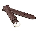 Diese weiche und elastische Materialkombination ist auch für hautsensible Personen geeignet. Alle HIRSCH Uhrenarmbänder sind sauna-getestet. Selbst die Kombination aus Hitze, Feuchtigkeit und Schweiß kann ihnen nichts anhaben – sie bleiben formstabil und angenehm zu tragen. Das Band wird mit einer hochwertigen, auswechselbaren HIRSCH Classic Design Federsteg-Schließe in polierter Ausführung aus nickelfreiem L316 Edelstahl und einem passenden Federsteg-Set geliefert.