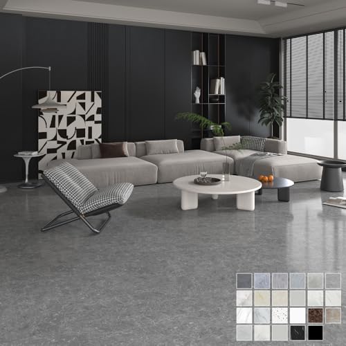 フロアタイル 大理石調 粘着シート貼るだけ 【3.2畳 457*457mm 厚手1.8mm 25枚 1ケース】 シール式フロアタイル 接着剤付き 玄関 土足用 貼るだけ防水床材 DIY カット可能 撥水 防汚 土足OK 傷に強い 耐久性強 防汚 滑り止め