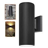 ZUUKOLE Outdoor Wall Light, Exterior Lighting - ETL Listed, Die-Casting Aluminum Waterproof Wall Mou