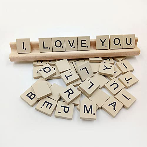 20 Porta Fichas de Madera para Scrabble y Dominó miniatura 6