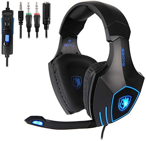 Gaming Headset, SADES SA816 Stereo 