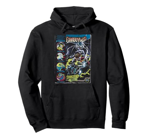 Sweat Gargoyles Disney imprimé bande dessinée style vintage
