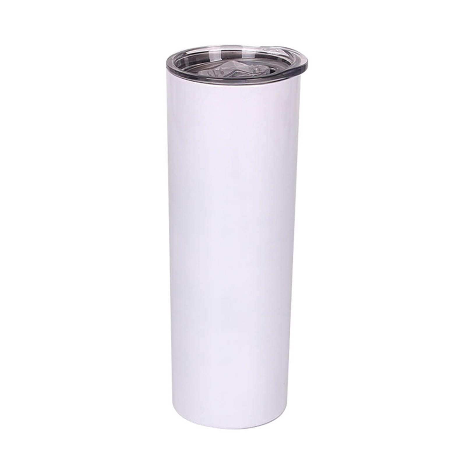 Trinkflasche Wasserflasche Trinkflaschen Wasser Flasche Mit Strohhalm Thermoskanne Thermobecher Termoskanne Thermosflaschen Isolierflasche Auslaufsicher Edelstahl Auto (20oz,White)