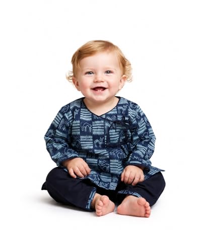 Ensemble Dhoti Kurta indien en coton imprimé pour bébé garçon ATUN