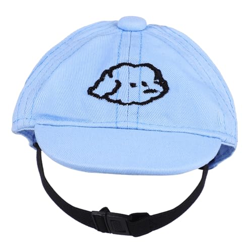 EXAOMBLE Dog Sun Hat for Pets Baseball Cap for Dogs and Puppies Comfortable Outdoor Hat for Summer Activities for Beach Trips and Picnics