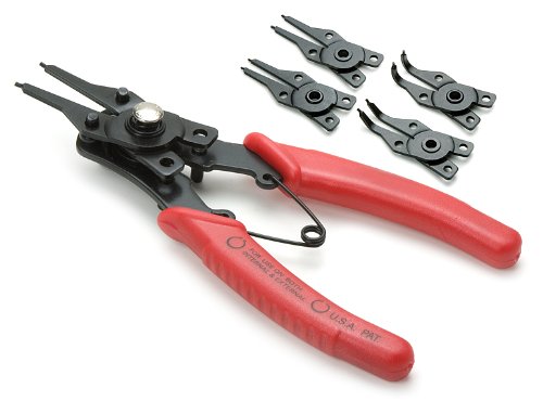 Pince pour circlips intérieur extérieur Titan 18403 pour changer un roulement