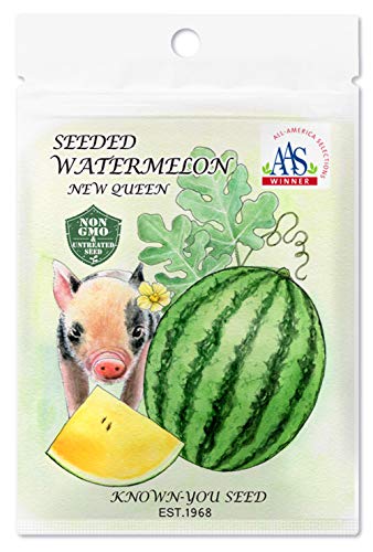 Non-Gmo, Untreated Seeds, F1 Hybrid Seeded Watermelon Seeds, Variety: New Queen #TOP28