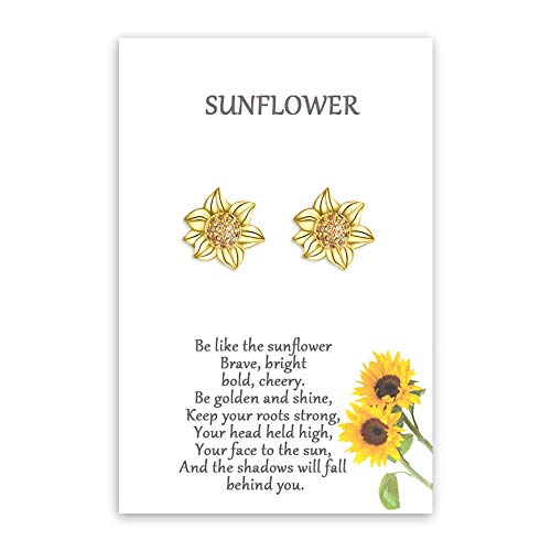Tarsus Sunflower Earrings Jewelry Gifts for Women Girls Daughter Sister Best Friend...