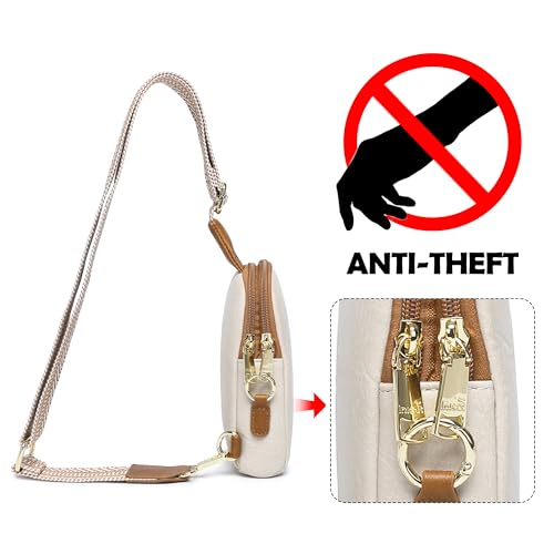 Haytijoe Small Crossbody Sling Bag for Women Travel Purses Anti Theft Cross Body Bag for Woman Fanny Packs2