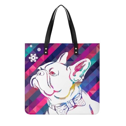 Sac cabas shopper chien résistant - Grand tote bag de voyage pour femmes