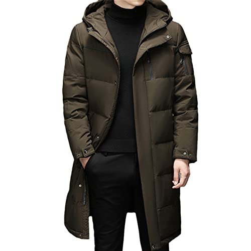 Veste d'hiver en duvet de canard pour homme pour la ville et les sorties XXL