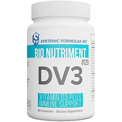 Systemic Formulas DV3 BioNutriment Vitamin D3 Plus Immune Support Cover
