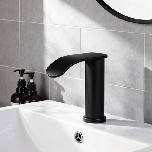 VELORE grifo automático blanco con sensor infrarrojo para lavabo 6
