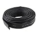 Black 10mm Diameter Heat Shrink Tubing Shrinkable Tube Wire Wrap 6M