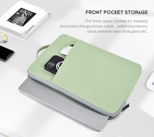 Funda impermeable para portátil 17.3 acolchada y resistente con asa superior 4