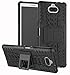 SunRemex Sony Xperia 10 Case Durable Armor with Full Body Protective and Resilient Shock Absorption and Kickstand Design for Sony Xperia 10 Phone (Black)