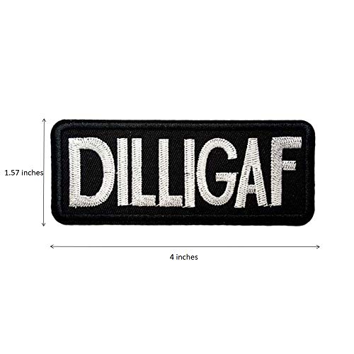 4" Do I Look Like I Give A F*** Novelty Biker Vest Embroidered Iron On Sew On Patch Badge Motorcyle Emblem #TOP4