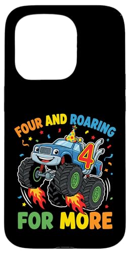 Four and Roaring for More Truck 4�΂̒a���� �X�}�z�P�[�X iPhone 15 Pro �p