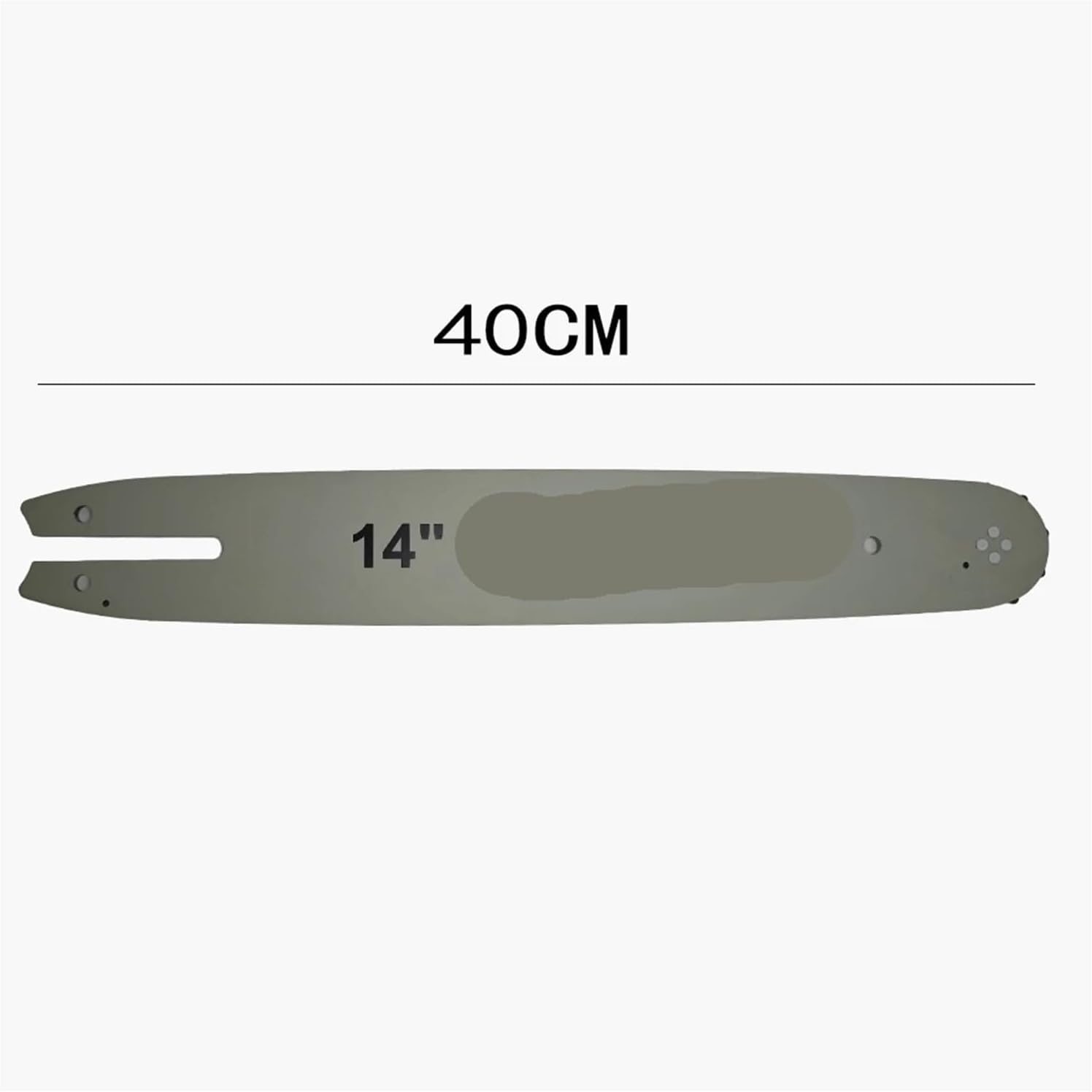 14 Inch Chainsaw Guide Bar with Saw Chain 3/8 LP 50 Section Saw Chain Power Tool Accessories(Saw Chain Guide Bar)