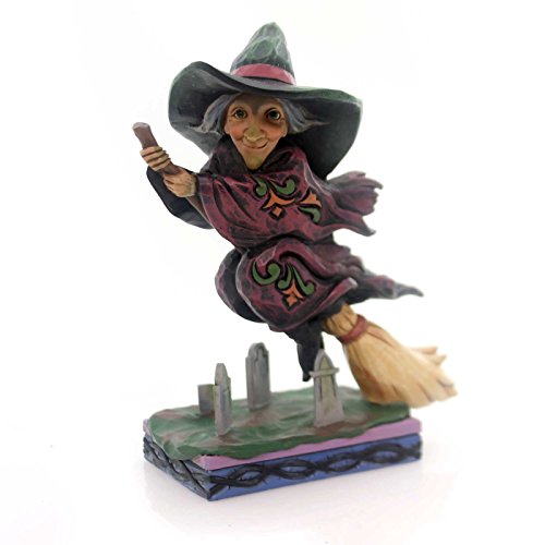 Jim Shore Heartwood Creek, Pint Sized Flying Witch