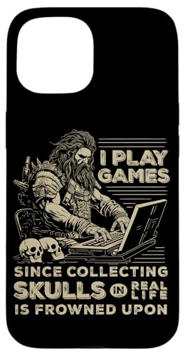 Gaming Warrior Collecting Skulls Pc�Q�[�� MMO RPG �Q�[�� �Q�[�}�[ �X�}�z�P�[�X iPhone 15 �p