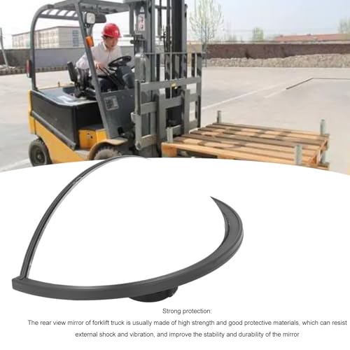 Espejo retrovisor para montacargas convexo semicircular para reducir puntos ciegos 3